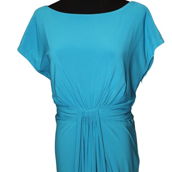 Jones New York Dresses & Skirts - Jones New York Beautiful Flattering Dress, Turquoise Blue, SIZE14, EUC